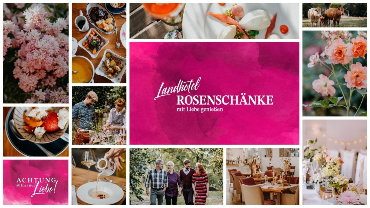 Landhotel Rosenschaenke 크라이샤 외부 사진