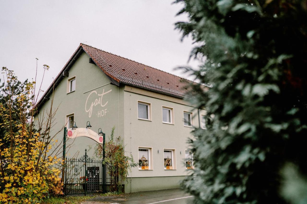 Landhotel Rosenschaenke 크라이샤 외부 사진