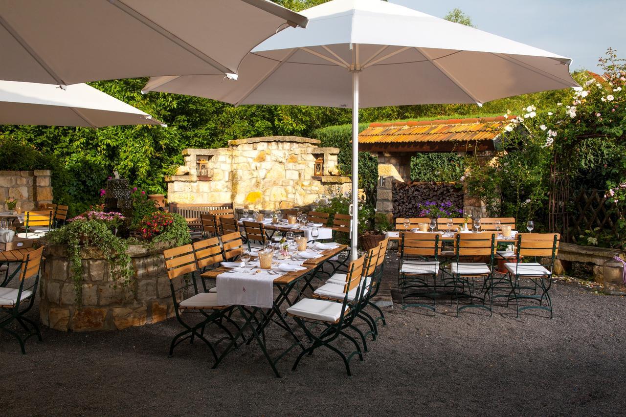Landhotel Rosenschaenke 크라이샤 외부 사진